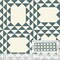 Fabric Windham Slate Ocean Waves Perfect Points by the Quarter Yard 54229-6
